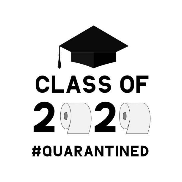 Funny Quarantined 2020 Graduating Class In Quarantine Retro T-Shirt Funny Quarantined 2020 Graduating Class In Quarantine Retro T-Shirt