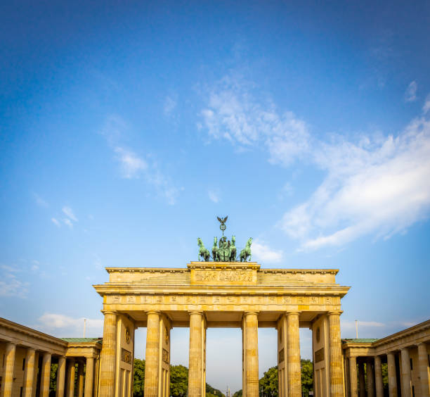 istock Brandenburg gate in summer day, Berlin 1216859426