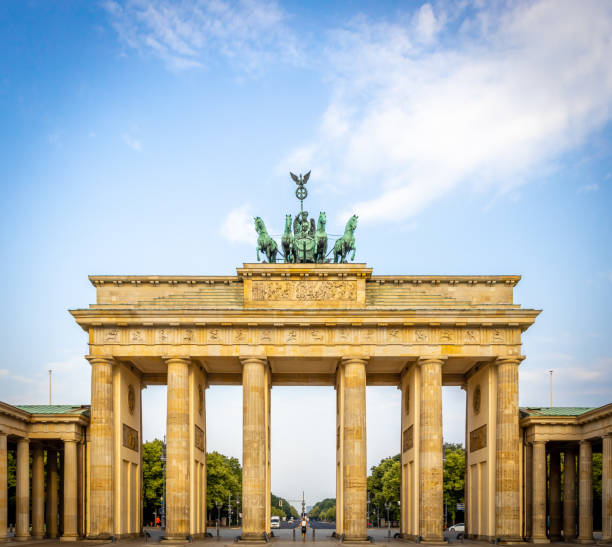 istock Brandenburg gate in summer day, Berlin 1216859533
