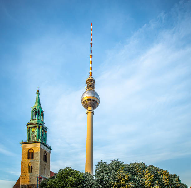 istock Berlin TV Tower in summer evening, Berlin 1216860816