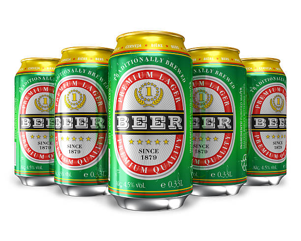 istock Set of beer cans 121686742