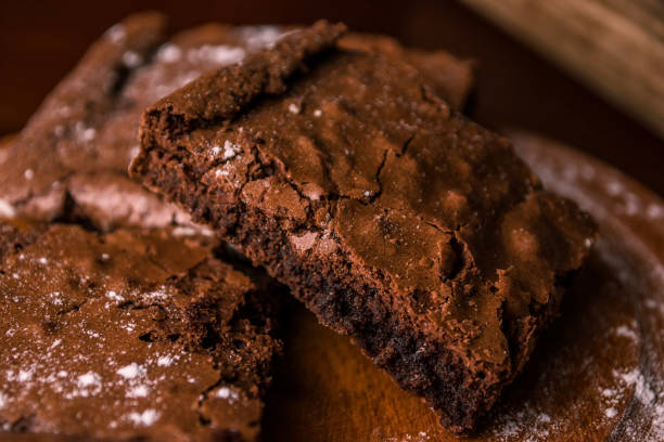 istock Brownies in detail 1216869989