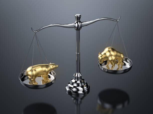 istock Bull and bear economy concept 1216871554