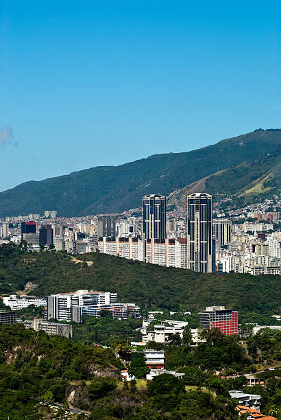 View of Caracas with Avila mountain View of Caracas with Avila mountain. caracas stock pictures, royalty-free photos & images