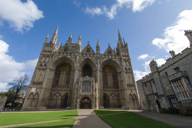istock Gothic Peterborough Cathedral Cambridgeshire England UK 1216876392