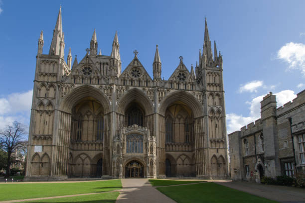 istock Gothic Peterborough Cathedral Cambridgeshire England UK 1216877574