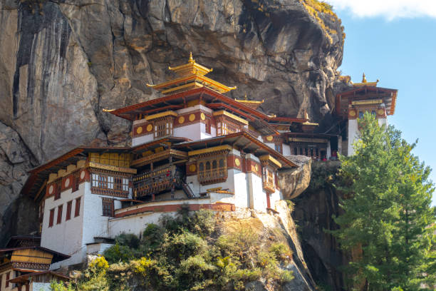 istock The tiger nest monastery at the Bhutan mountains 1216880936