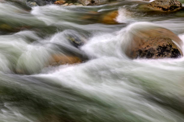 long exposure of creek water
