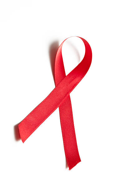 istock aids awareness red ribbon 121690239