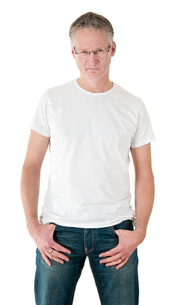 istock Serious mature man in glasses 121690632