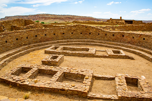 Chetro Ketl Chaco Canyon Historical National Monument New Mexico