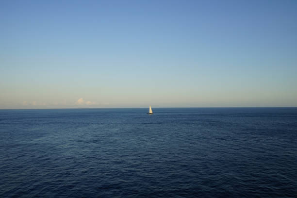 Sail with a sailboat in the deep blue of the Mediterranean Sea.