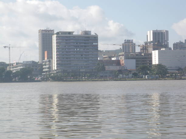 istock Abidjan plateau city view from a Boat 1216912888
