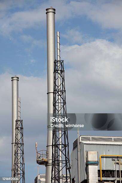 Moderne Industrie Xxxl Stockfoto und mehr Bilder von Abgas - Abgas, Auspuff, Benzin