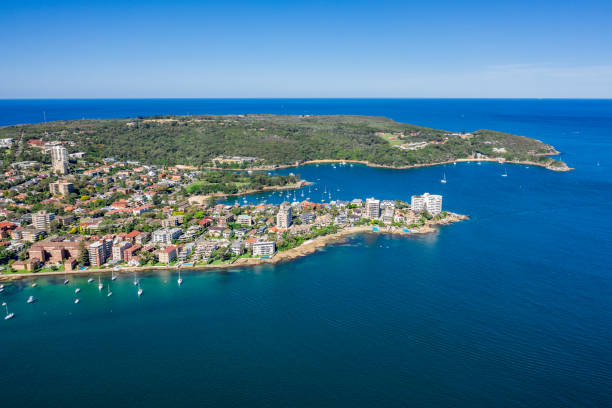 istock Aerial view on famous Smedley's Point, Sydney, Australia. 1216920503