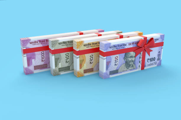 istock Close up view of Indian Currency 1216923174