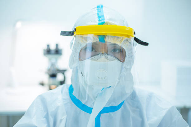 istock Doctor wear the isolation gown 1216925687
