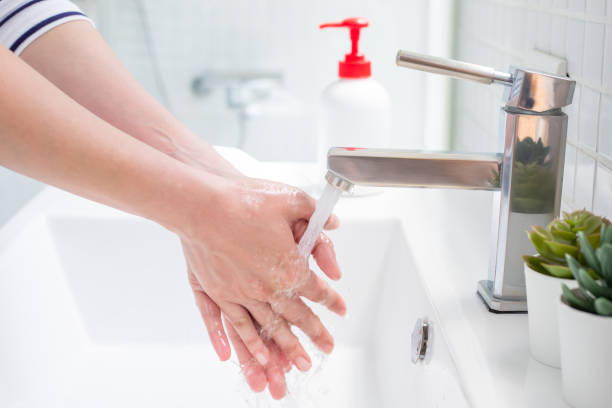 istock Wash hands to prevent covid-19 1216925776