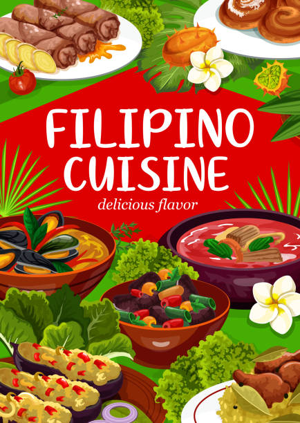 840+ Filipino Food Stock Illustrations, Royalty-Free Vector Graphics