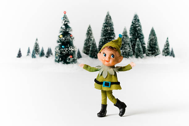 Vintage Christmas  elf photos stock pictures, royalty-free photos & images