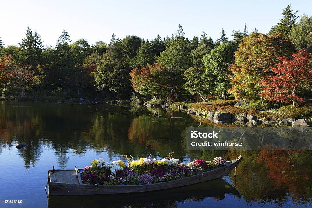 Jardim japonês - Foto de stock de Ajardinado royalty-free