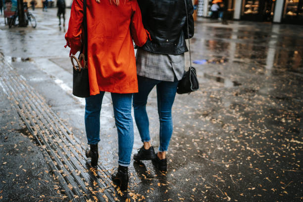istock Autumn walk in the city 1216938024