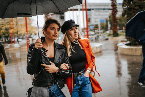 istock Rainy day in the city 1216939135