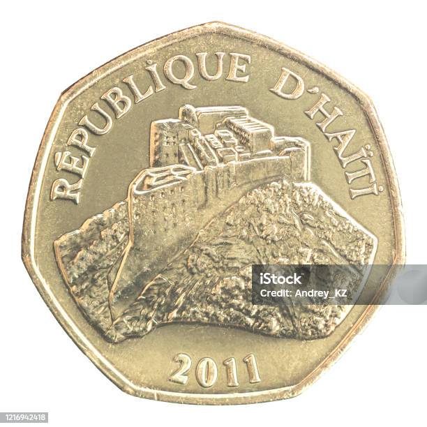Haitian One Gourde Coin Stock Photo - Download Image Now - Haiti, Coin, 2011