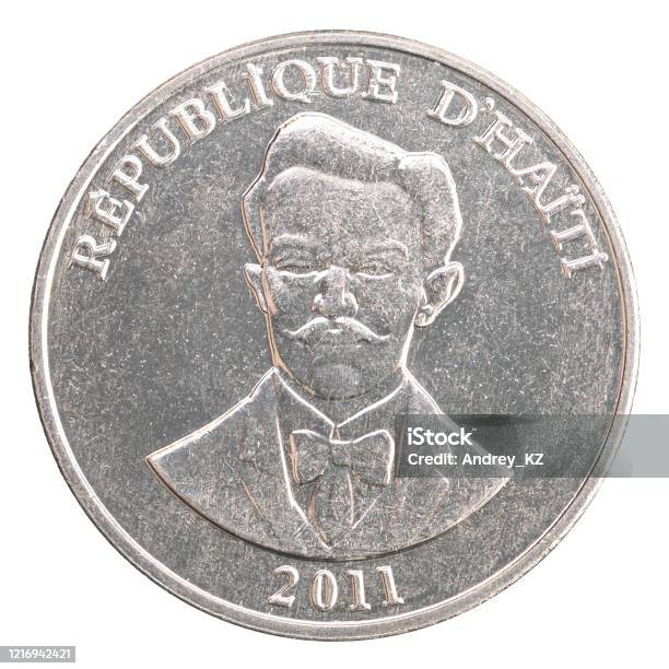 Haitian Centime Coin Stock Photo - Download Image Now - 2011, Banking, Business