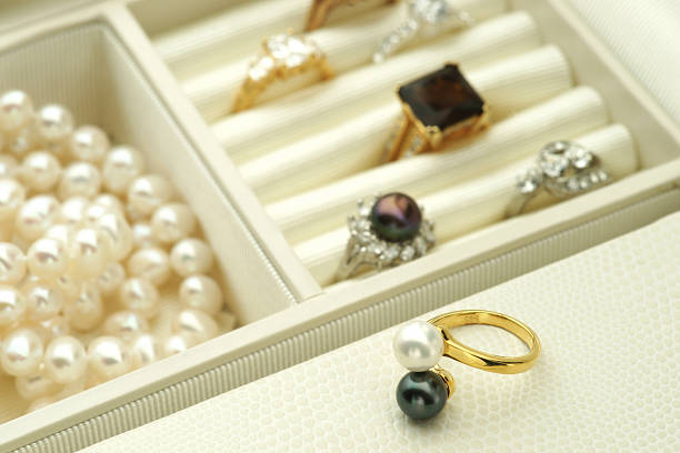 istock Jewelry in a box 121694569