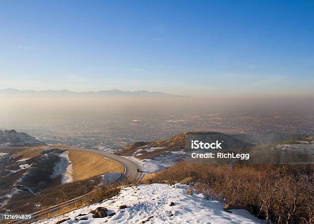 Vale Smoggy - Fotografias de stock e mais imagens de Utah - Utah, Vento, Ao Ar Livre