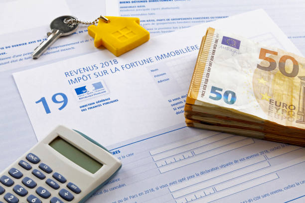istock French Property wealth tax form 1216949830