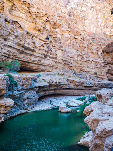istock Natural Swimming Pool at Wadi Shab, Oman 1216951172