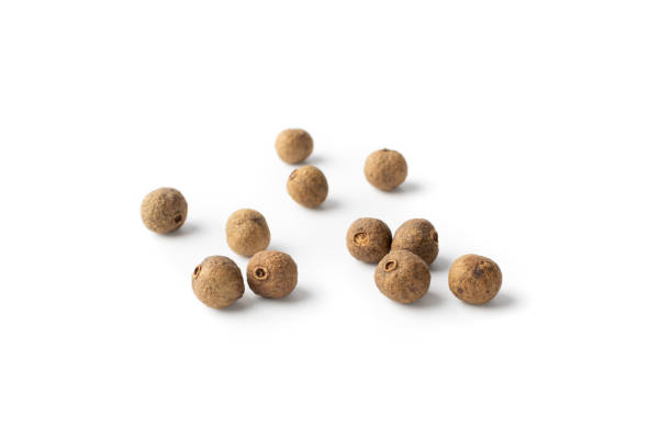 istock Pile of Allspice, Jamaica Pepper or Myrtle Pepper Isolated 1216953473