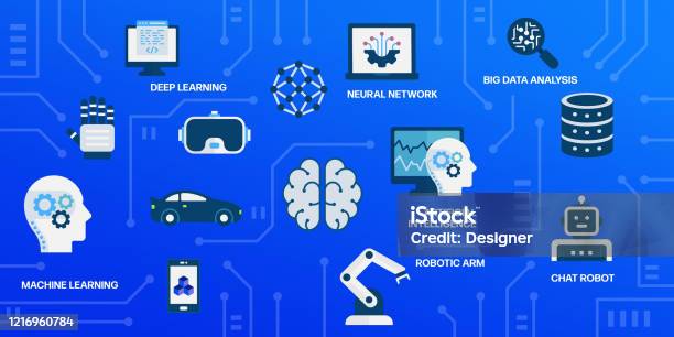 Alternative Intelligence Photo Artificial Intelligence Concept Vector Illustration Stock Illustration ...