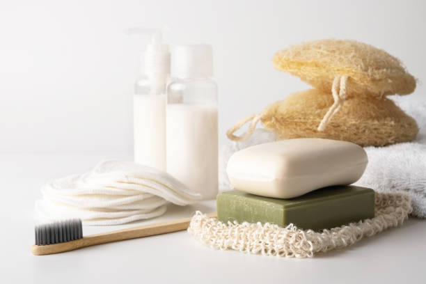 istock Zero waste, sustainable bathroom and lifestyle 1216960873