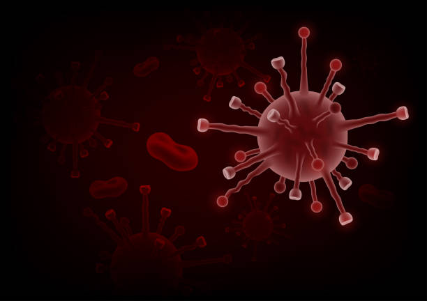 istock oronavirus disease COVID-19 infection medical illustration. 1216963044