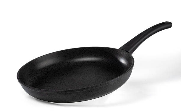 istock Cast-iron frying pan with a non-stick coating. 1216963538
