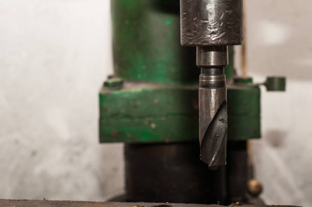 istock Tool in machine shop.Old tool in workshor 1216971037