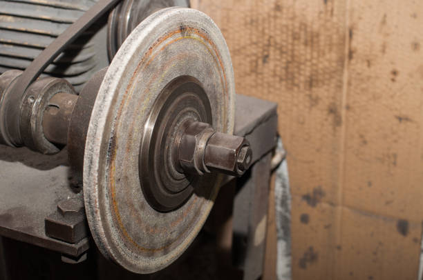 istock Tool in machine shop.Old tool in workshor 1216971129