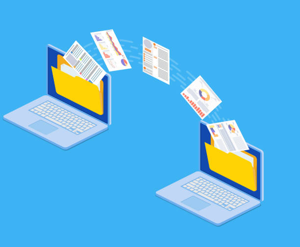 File. Send Art 2,900+ Sending Files Stock Illustrations, Royalty-Free Vector Graphics ...