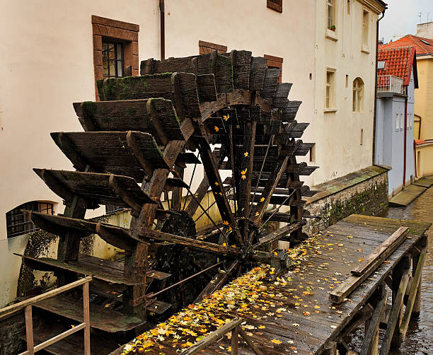istock Wheel of the Watermill 121698681