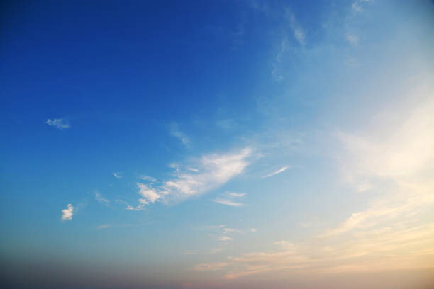 istock Blue sky with cloud and empty area for text, Nature concept for presentation background, Beautiful colorful sky with sunlight and concept fresh air for health, Healthy concept in fresh atmosphere. 1216987337
