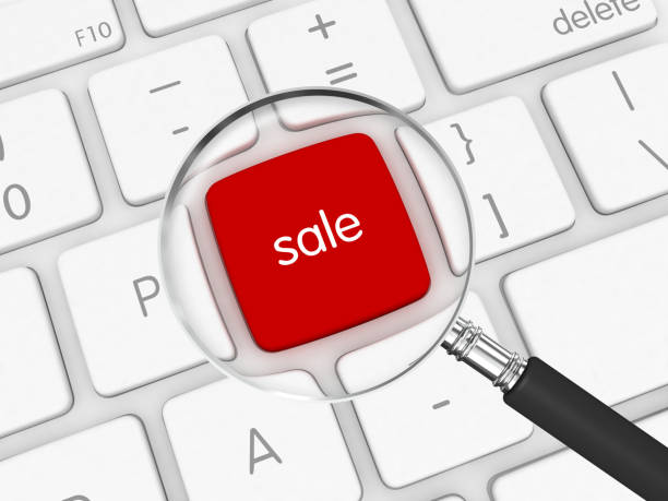 istock Online shopping sale e-commerce internet search 1216989588