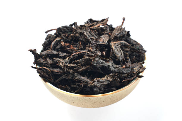 istock A piece of tea Da Hong Pao cake 1216989940