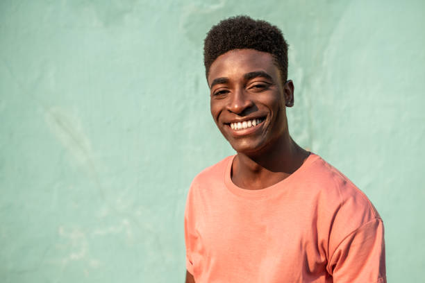 istock Portrait of a young handsome African man. 1216990000