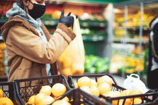 istock Disinfecting groceries during COVID-19 1216998875