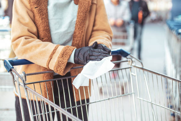 istock Disinfecting groceries during COVID-19 1216998920