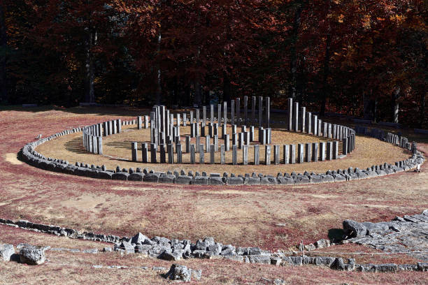 istock ancient dacian temple at Sarmisegetusa Regia 1217000346