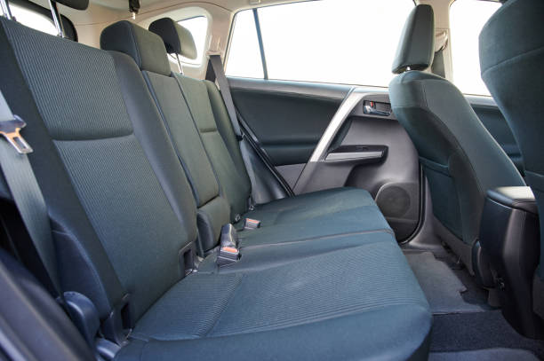 istock Close up of clean car seat 1217002995